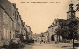 23 CHATELUS-MALVALEIX  Rue De La Mairie - Chatelus Malvaleix
