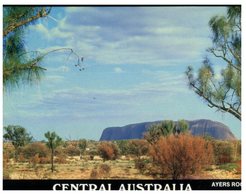 (80) Australia (with Stamp) - NT - Ayers Rock (now Called ULURU) - Uluru & The Olgas