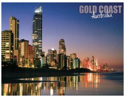 (80) Australia (with Stamp) - QLD - Gold Coast - Gold Coast