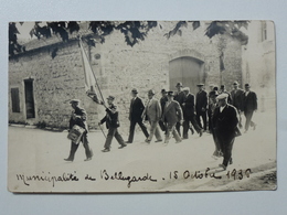 30 BELLEGARDE Municipalité En 1936 - Défilé De La Course De Taureaux - Carte-photo Inédite En Bel état TAB712 - Bellegarde