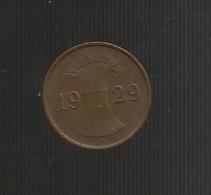 DEUTSCHLAND / GERMANY - Weimarer Republik - 1 REICHSPFENNIG ( 1929 A ) - 1 Renten- & 1 Reichspfennig