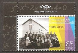 Island Iceland Islande 2008 Teachers College Lehrerseminar Michel No. 1186 Mint Postfrisch Neuf MNH ** - Ungebraucht