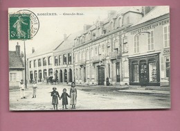 CPA - Rosières  -  Grande Rue - Rosieres En Santerre