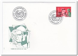 Zwitserland 1988, FDC, BIT/ILO - IAO