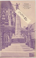 Tienen, Thienen, Tirlemont, Paarse Kaart Monument 27 Mei 1923, Speciale Kaart!!!! - Tienen