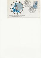 LETTRE AFFRANCHIE EUROPA N° 1521 -CACHET ILLUSTRE MINES -68 WITTENHEIM - Commemorative Postmarks