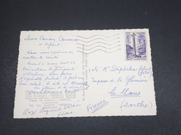 ANDORRE - Affranchissement De Andorre La Vieille Sur Carte Postale En 1960 - L 18314 - Brieven En Documenten