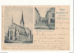 68 CERNAY SOUVENIR GRUSS AUS SENNHEIM CPA BON ETAT - Cernay