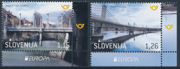 SLOVENIA/Slowenien EUROPA 2018 "Bridges" Set Of 2v** - 2018