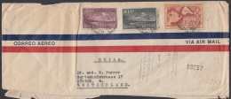 1931-H-85 CUBA REPUBLICA. 1931. UN PESO. SOBRE AEREO USADO EN 1947 A SUIZA SWITZERLAND. - Lettres & Documents