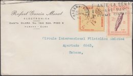 1962-H-46 CUBA. 1962. SOBRE 1962 SOBRE CON LA MARCA: ANTE LA SEÑAL PARE FIRME SIEMPRE. - Cartas & Documentos