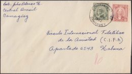 1962-H-55 CUBA. 1962. SOBRE 1962 CENTRAL JARONU SUGAR MILLS BRAZIL A LA HABANA. - Cartas & Documentos