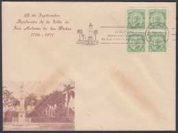 1971-CE-19 CUBA 1971 SPECIAL CANCEL. FUNDACION DE SAN ANTONIO DE LOS BAÑOS. - Lettres & Documents