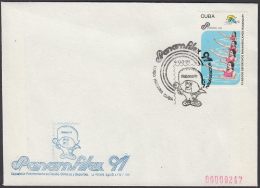 1991-CE-35 CUBA 1991 SPECIAL CANCEL. PANAMFILEX EXPO. INAUGURACION. - Storia Postale