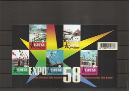 Exposition De Bruxelles -1958 ( BF 158 Non Dentelé De Belgique) - 1958 – Brüssel (Belgien)