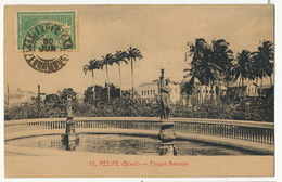 121 Recife Parque Amorim Postally Used To Trinidad Cuba - Recife