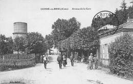 Condé En Brie         02     Avenue De La Gare     (voir Scan) - Sonstige & Ohne Zuordnung