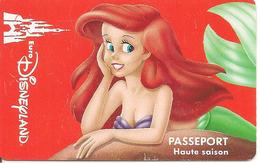 PASS-µ-EURODISNEYLAND-PT SIRENE-V° VGE SE  00070- VALIDE 1 JOURAPRES 17H- LE 260894-TB E - Pasaportes Disney