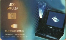 Bosnia - BA-PTT-0026, Computer / Isdn, 4/99, Used As Scan - Bosnië