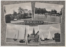 Ueckermünde - S/w Mehrbildkarte 3 - Ueckermuende