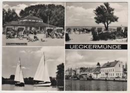 Ueckermünde - S/w Mehrbildkarte 4 - Ückermünde