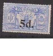 NOUVELLES HEBRIDES          N°  YVERT  :   79     NEUF AVEC  CHARNIERES      ( Ch 11) - Unused Stamps