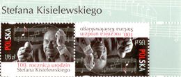 2011.03.07. 100. Anniversary Of The Birth Of Stefan Kisielewski - MNH Tete Beche - Nuevos