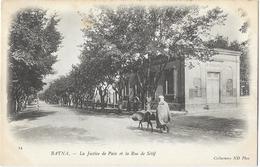 Batna - La Justice De Paix Et La Rue De Sétif - Batna