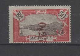 Martinique _  1924  Surcharge Tres Déplacée   N° 109 - Neufs