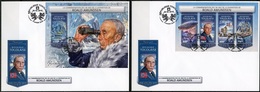 Togo 2018, Explorer, Amundsen, 4val In BF+BF In 2FDC - Polar Explorers & Famous People