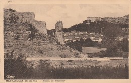 MEYRARGUES - Ruines De Réclavier Et Vue Générale 653G - Meyrargues