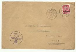 19 3 1941 YT N° 30, Tbre Allemand Surchargé Lothringen Sur Lettre De Stahlheim, - Brieven En Documenten