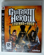 JEU Playstation JEU PS3 GUITAR HERO III LEGEND OF ROCK AVEC BOITIER ET LIVRET - PS3