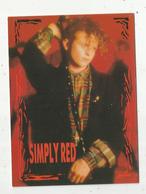 Cp, Spectacle , Musique ,musicien, Groupe ,SIMPLY RED ,1986 , Vierge - Music And Musicians