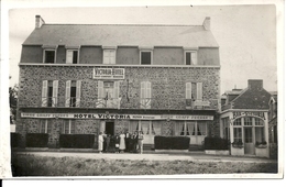 CARTE PHOTO HOTEL RESTAURANT VICTORIA. BLEVIN PROPRIETAIRE. BIERES GRAFF - Unclassified