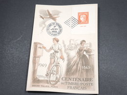 FRANCE - Carte FDC Du Centenaire Du Timbre En 1949 Citex - L 18580 - ....-1949