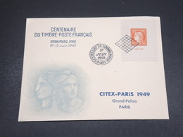 FRANCE - Enveloppe FDC Du Centenaire Du Timbre En 1949 Citex  - L 18582 - ....-1949