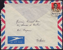 Ca5063 ZAIRE 1972, Lubumbashi 1 Cover To Belgium With I.2 Cancellation - Used Stamps