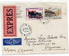 Carta De Monaco De 1961 . - Covers & Documents