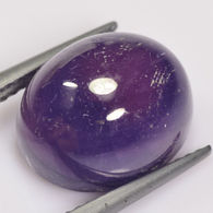 Saphir - 9,63 Ct - Violet Bleu Profond - Saffier