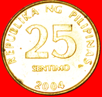 # BANK 1993: PHILIPPINES ★ 25 SENTIMO 2004 MINT LUSTER! LOW START ★ NO RESERVE! - Philippines