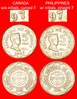 # BANK 1993: PHILIPPINES ★ 5 PISO 1997 CANADA AND MANILA! LOW START ★ NO RESERVE! Emilio Aguinaldo (1869-1964) - Philippines