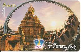 PASS-DISNEY-DISNEYLAND PARIS-2000-INDIANA JONES-V°NARBONI 00/03/TEM-VAL.JR POUR 1 INVITE EXP LE 300701-TBE - Passeports Disney