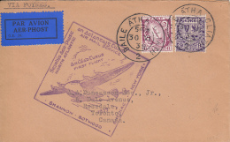 Ireland 1939 First Flight Cover To Canada Dated: June 30, 1939 Backstamp: Jul 1, 1939 Shediac - Cartas & Documentos