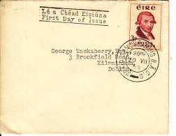 Ireland 1952 FDC To Dublin Scott #171 3p Arthur Guiness - FDC