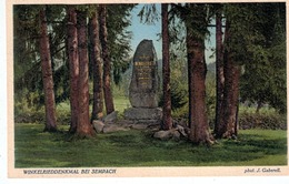 Winkelrieddenkmal Bei Sempach -  Ungeschrieben - Winkelried - Sempach