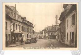 77 - VILLEPARISIS - Rue Jean Jaures En 1939 - Autos - Villeparisis