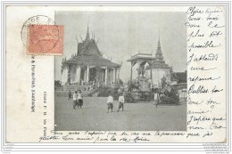 Cambodge - Pagode A Pnom-Penh 1904 - Cambodia