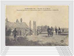 77 - REBAIS - Bataille De La Marne - Fourriers Prenant Les Instructions Pour Le Cantonnement - Cycliste - Rebais