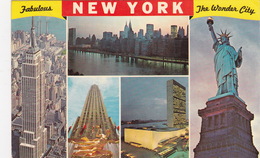 New York (br4363) - Mehransichten, Panoramakarten